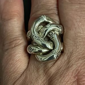 JOHN HARDY twisted bamboo ring